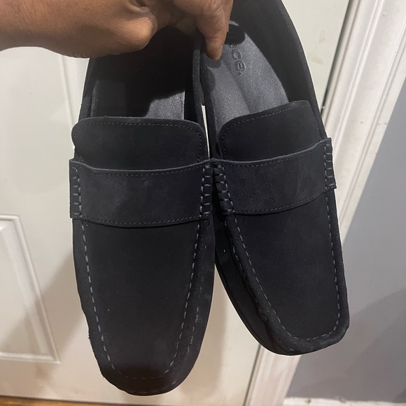 Vince Navy Blue Daly Coastale Loafers shoes Sz 10.5 - Picture 5 of 16